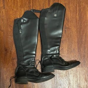 Ariat Black Zip Up Riding Boots